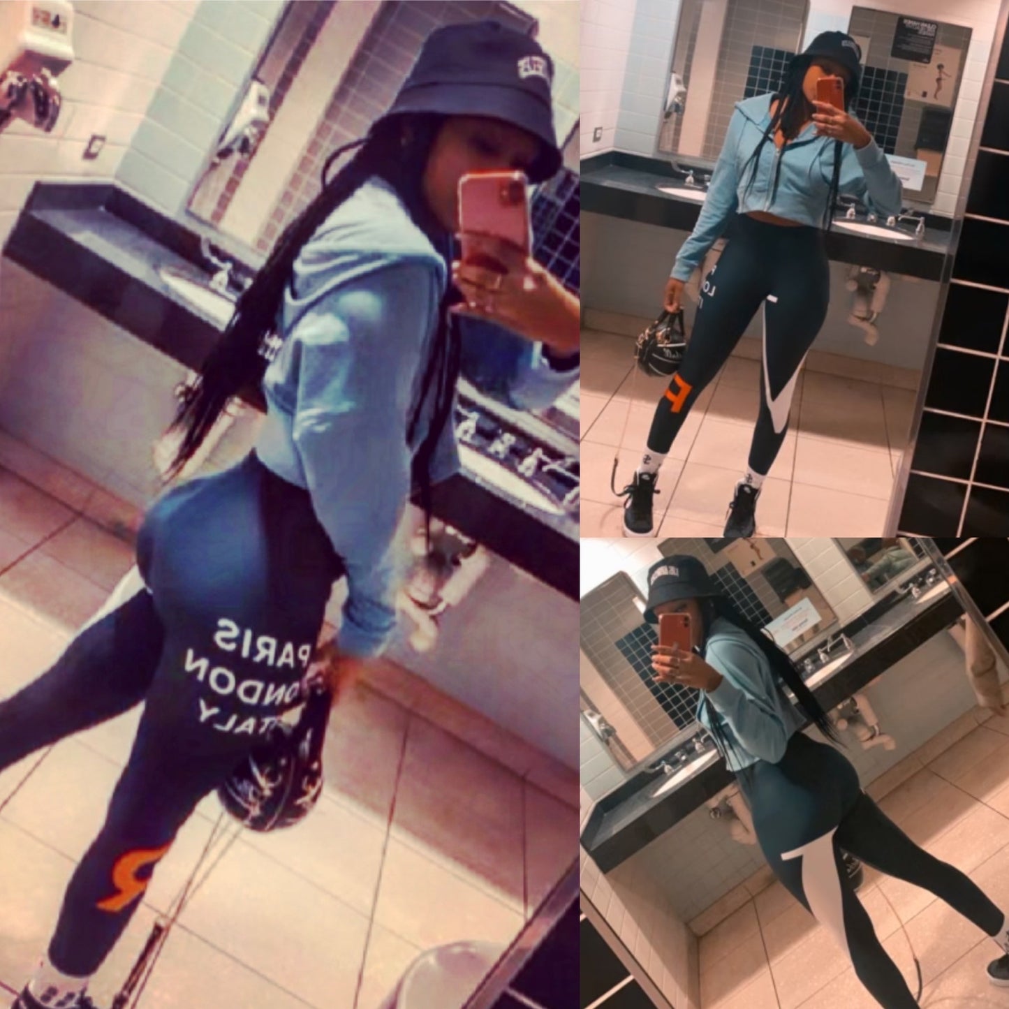Paris London Italy Leggings 2021