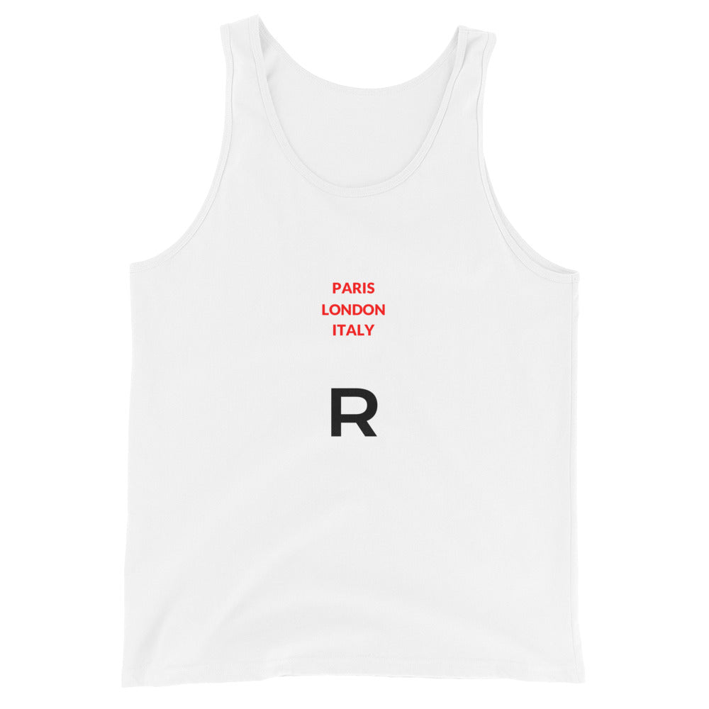 Unisex Tank Top Big V