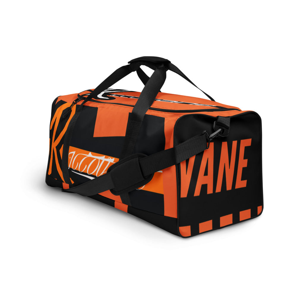 Exclusive Orange Duffle Ricco3