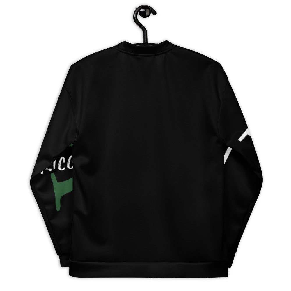 RICCOVANE GREEN BLK BOMBER