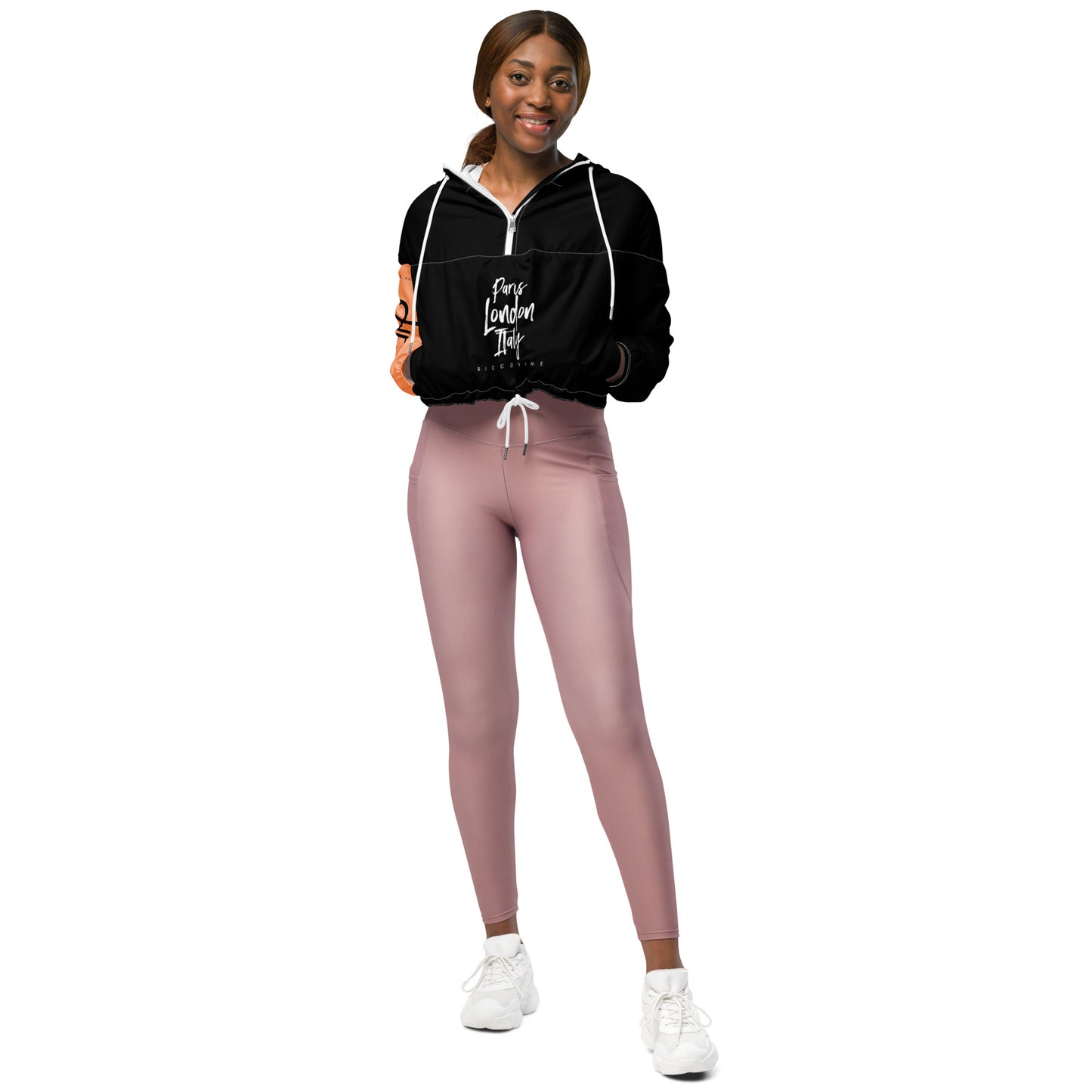Women’s cropped windbreaker 2023 Paris London ITaly