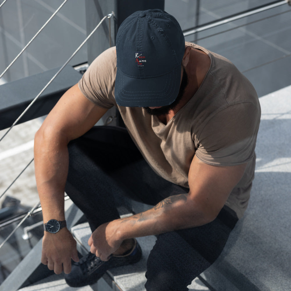 Distressed Dad Hat Ricco 2021