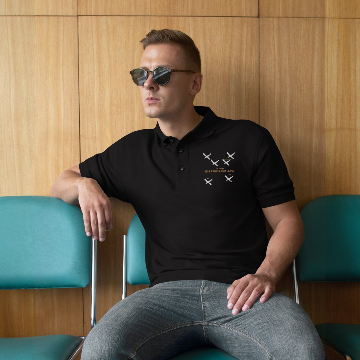 Men's Premium Polo Billionaire Ave