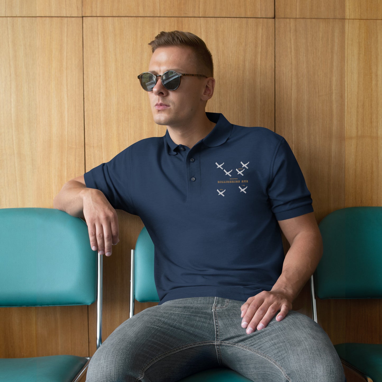 Men's Premium Polo Billionaire Ave