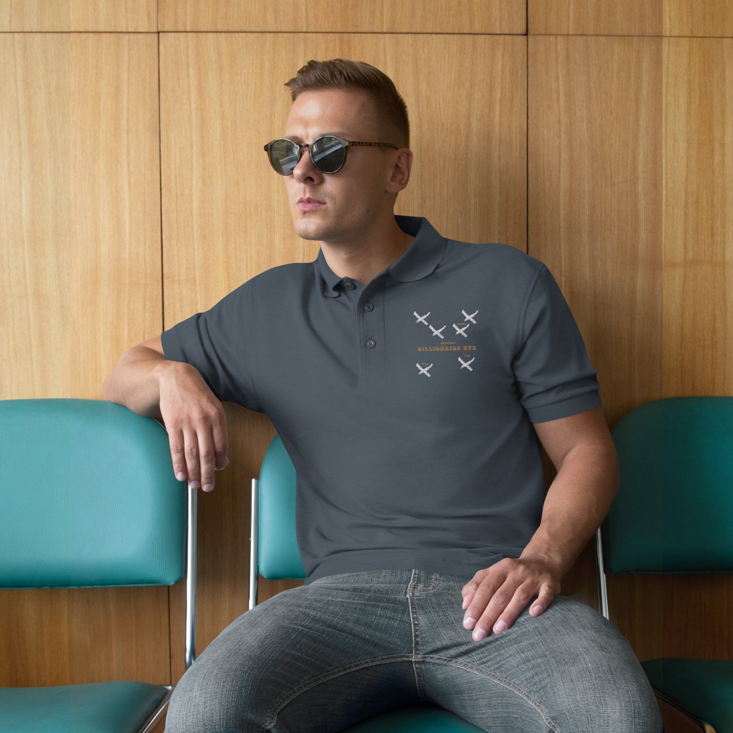 Men's Premium Polo Billionaire Ave