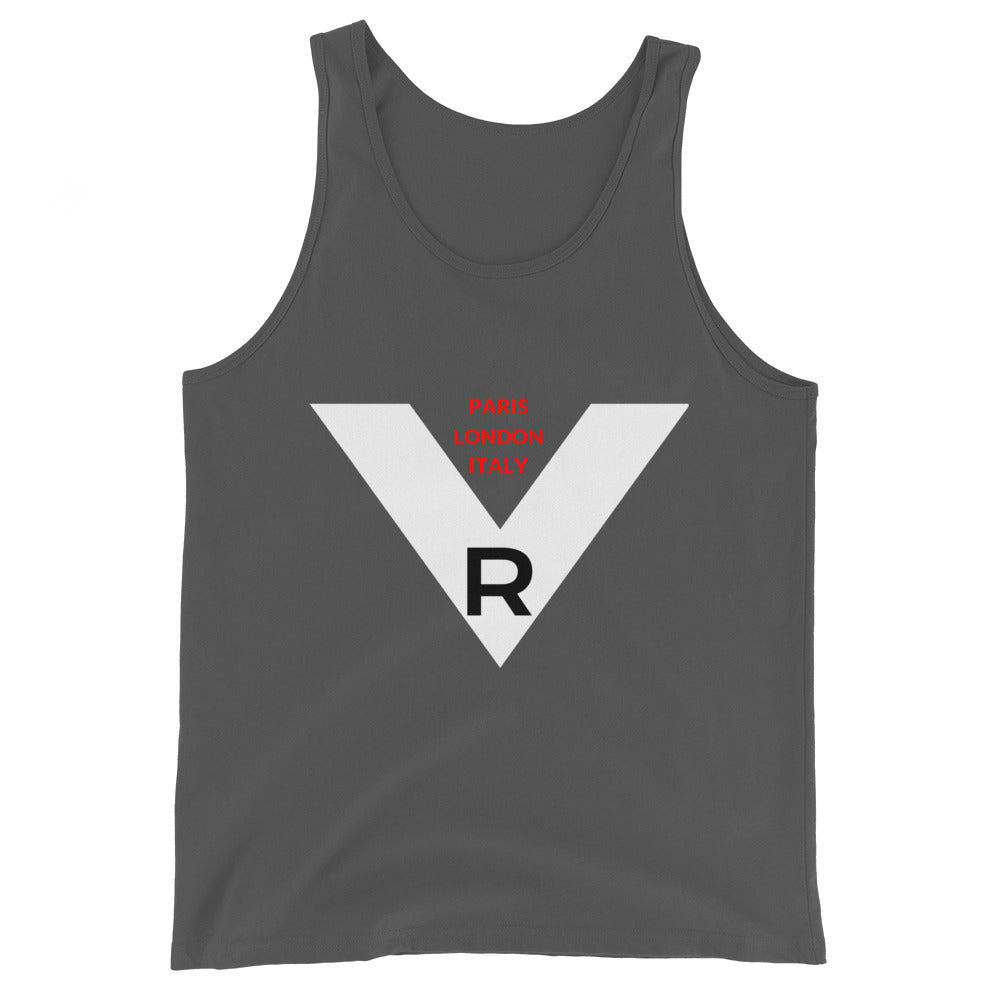 Unisex Tank Top Big V