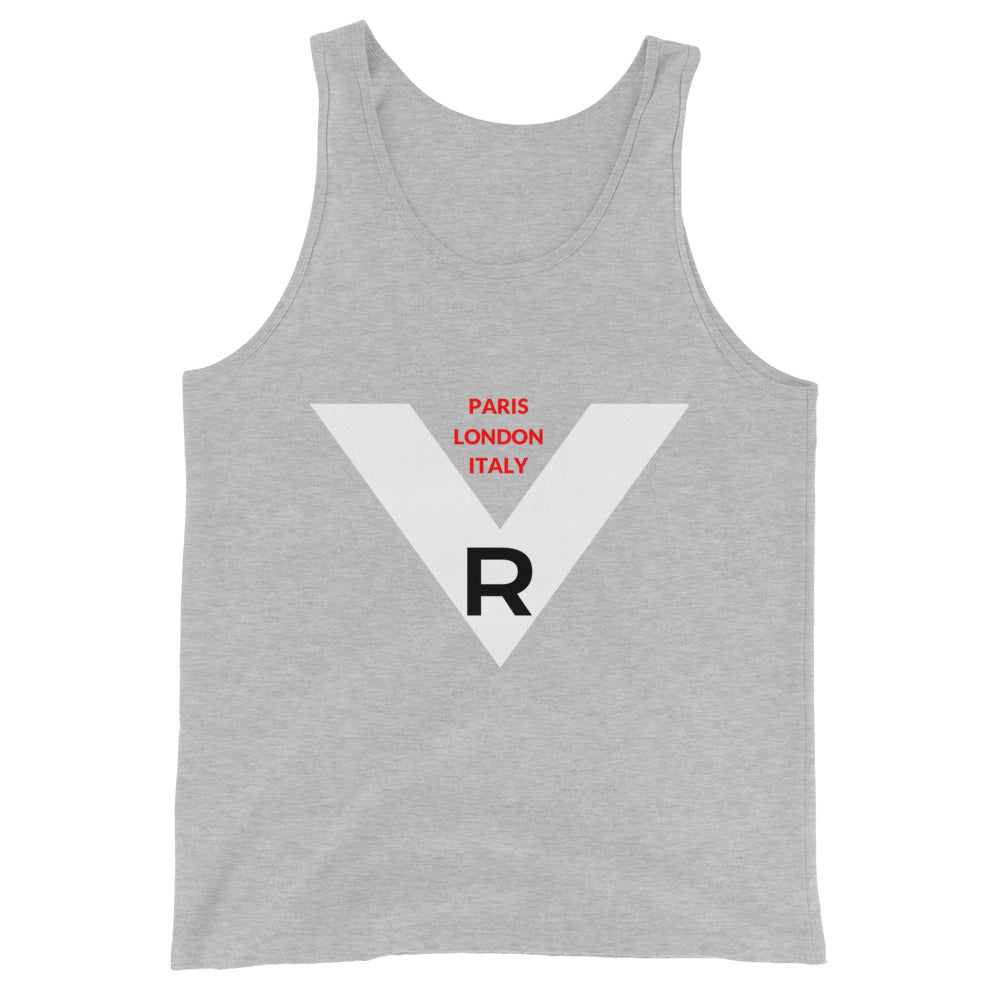 Unisex Tank Top Big V