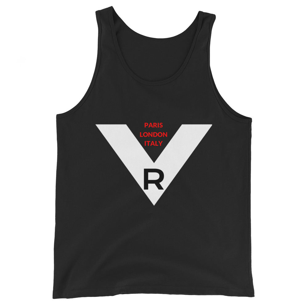 Unisex Tank Top Big V