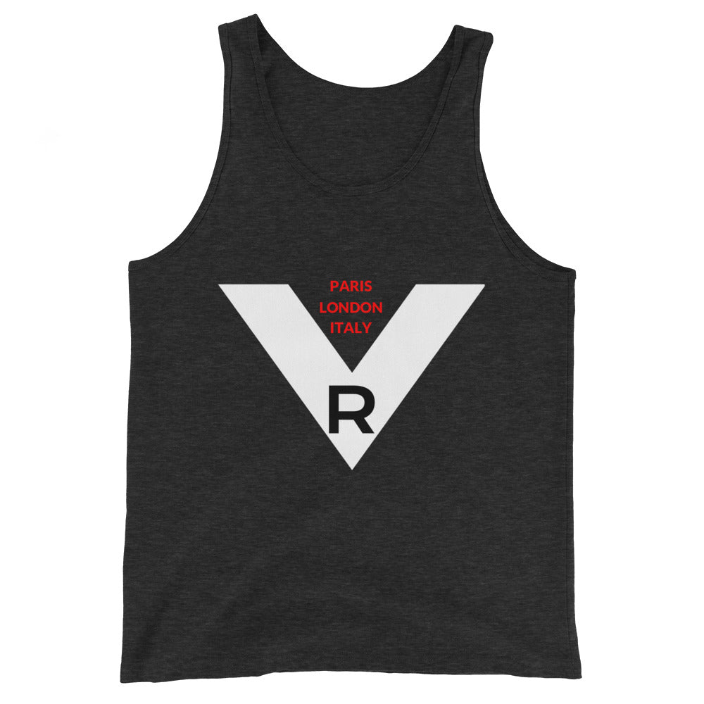 Unisex Tank Top Big V