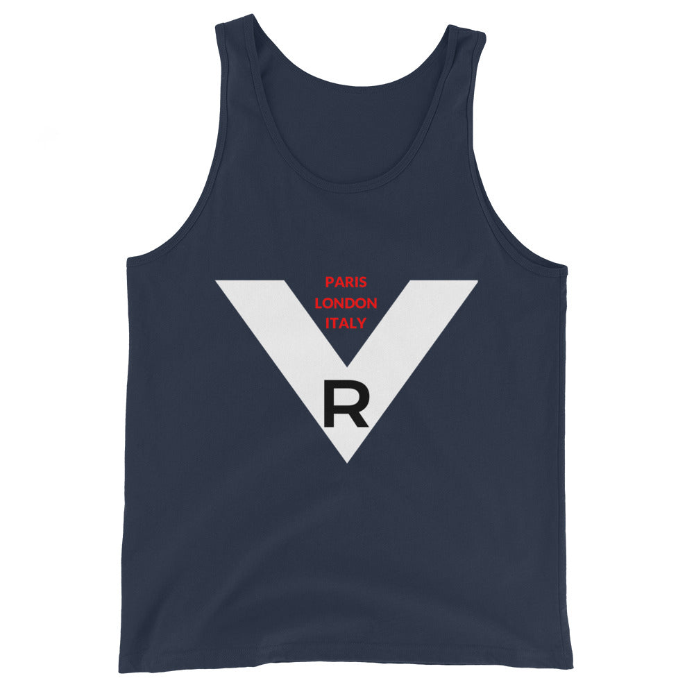 Unisex Tank Top Big V