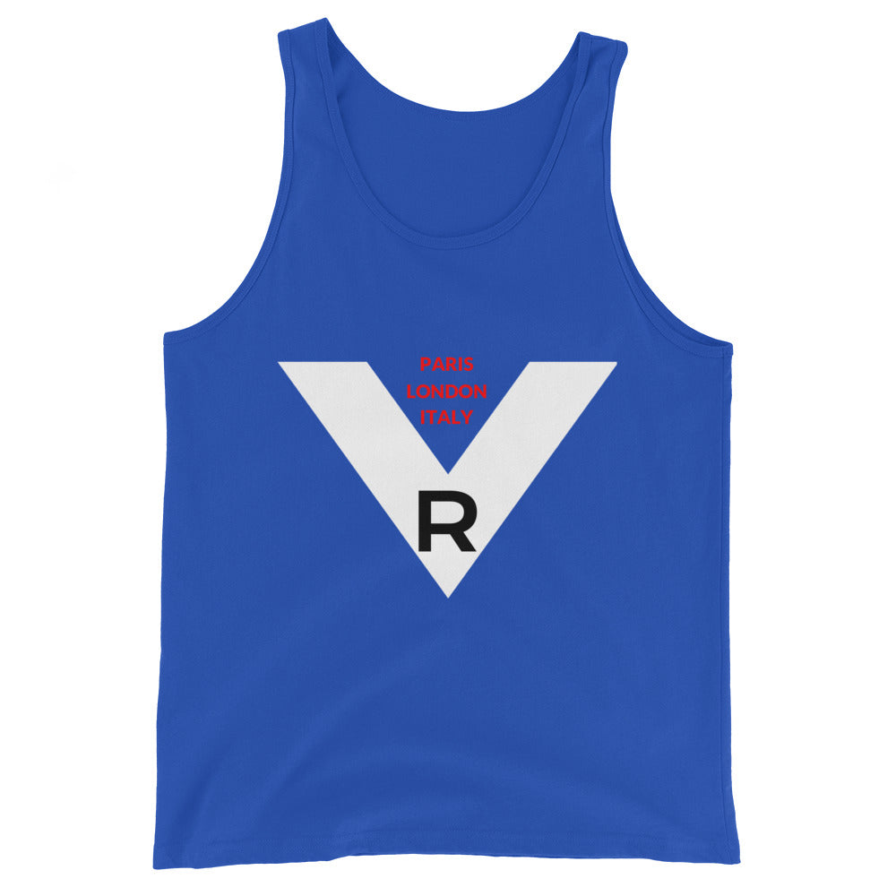 Unisex Tank Top Big V